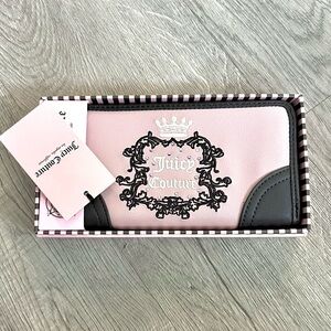 Juicy Couture Pink and Black Wallet